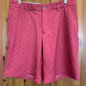 Adidas Ultimate 365 Pine Print golf shorts Wild Pink Men’s 34
